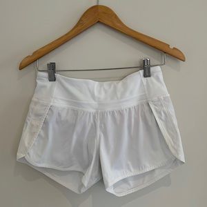 White Lululemon Shorts